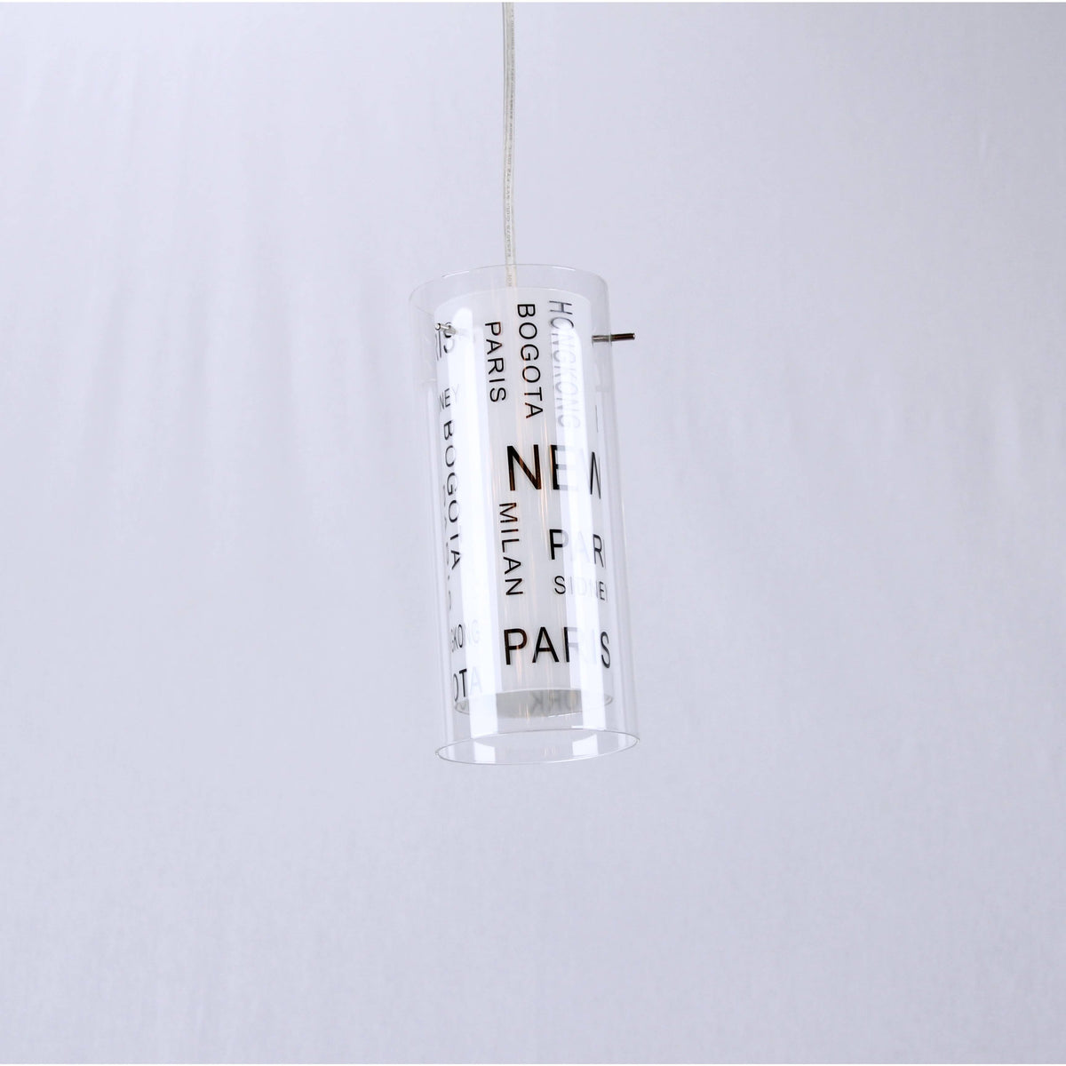 LAMP. COLGANTE NÍQUEL SATINADO 1L E27 60W