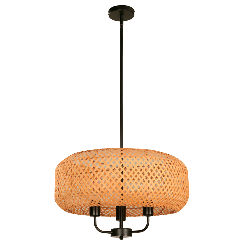 LAMP. COLGANTE NEGRO 3L E27 40W
