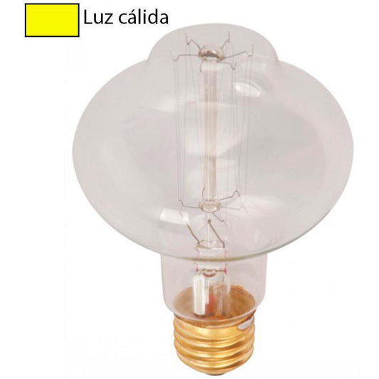 BOMBILLO INCANDESCENTE VINTAGE L85 E27 40W 2700K