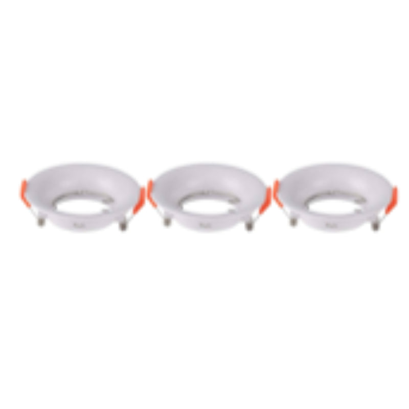 LAMP. EMPOTRABLE BLANCO 1L GU10 7W 3 PIEZAS