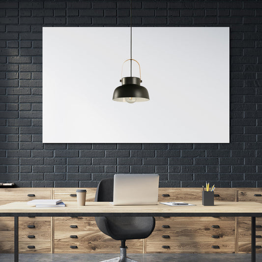 LAMP. COLGANTE NEGRO 1L E27 40W