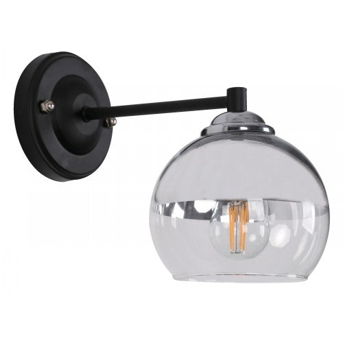 LAMP. PARED NEGRO 1L E27 40W