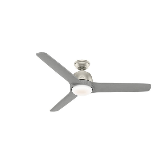 VENTILADOR LED TECHO NORDEN NIQUEL DC 54" 18W 120V