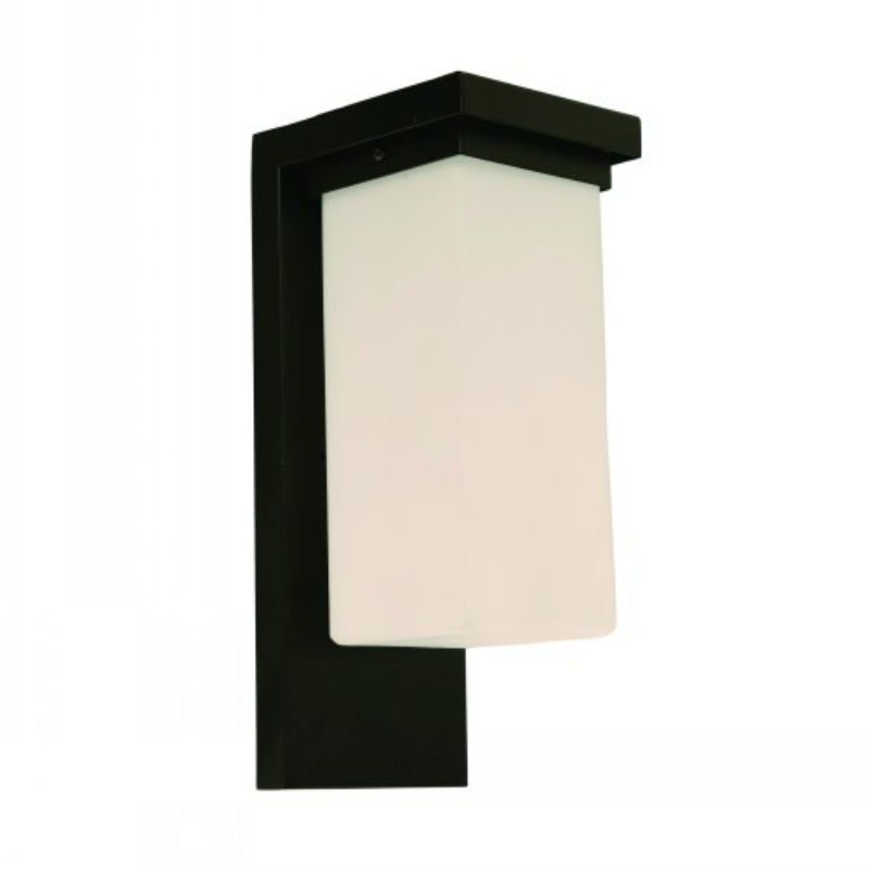 LAMP. EXT. DE PARED NEGRO 1L E27 10W