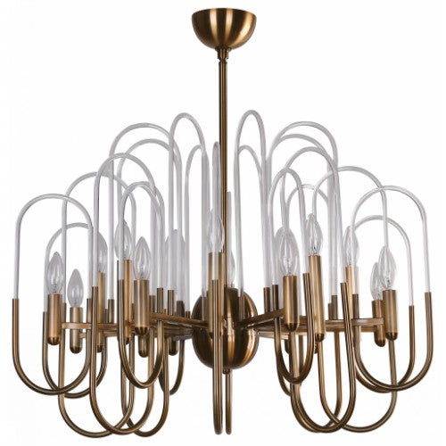 LAMP. TECHO DORADO 16L E12 60W