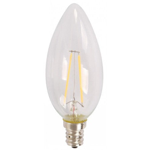BOMBILLO LED FILAMENTO E12 2W 120V 2700K