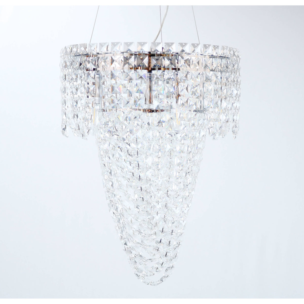 Lámpara Colgante Cromo 6L E14 40W