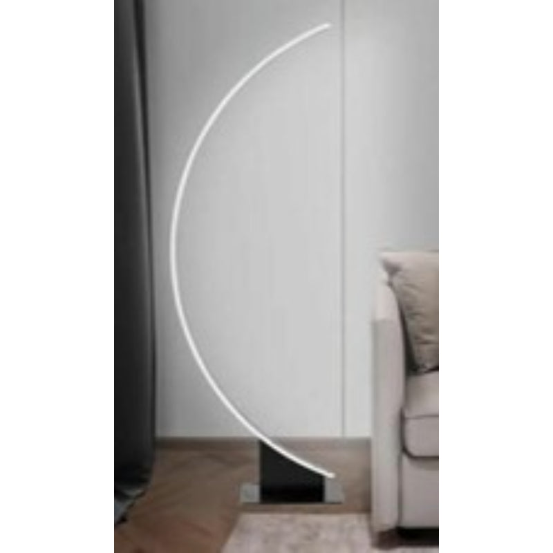 LAMP. LED DE PISO NEGRO 12W 100-240V 3000K/4000K/6500K
