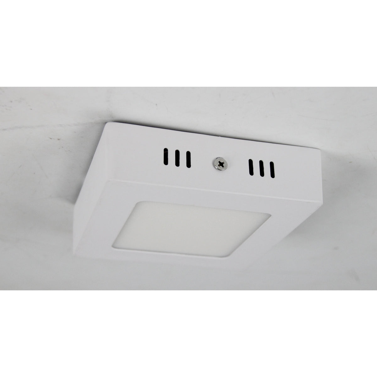 LAMP LED TECHO CUADRADA BLANCA 6W 4000K