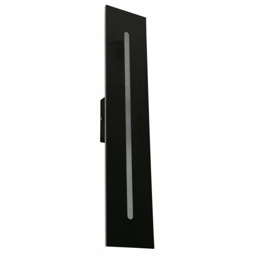 LAMP. LED EXT. DE PARED NEGRO 16W 120-277V 3000K DIMEABLE