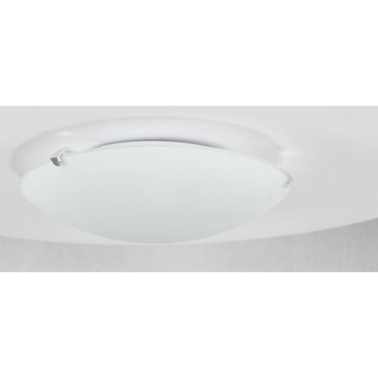 LAMP. TECHO CROMO 1L E27 60W (2 PIEZAS)