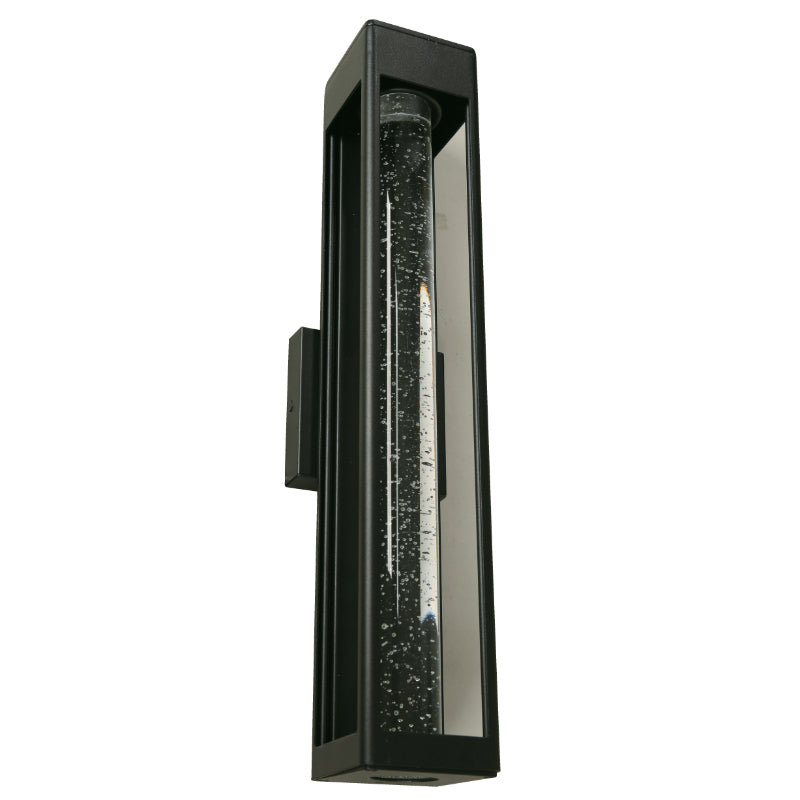 LAMP. LED EXT. PARED NEGRO 11W 110-240V 4000K