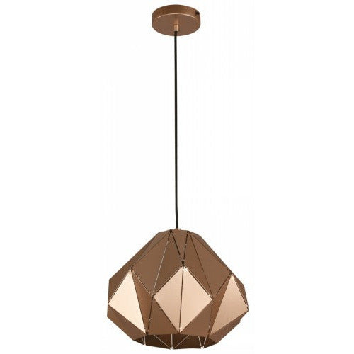 Lámpara Colgante Dorado 1L E27 40W