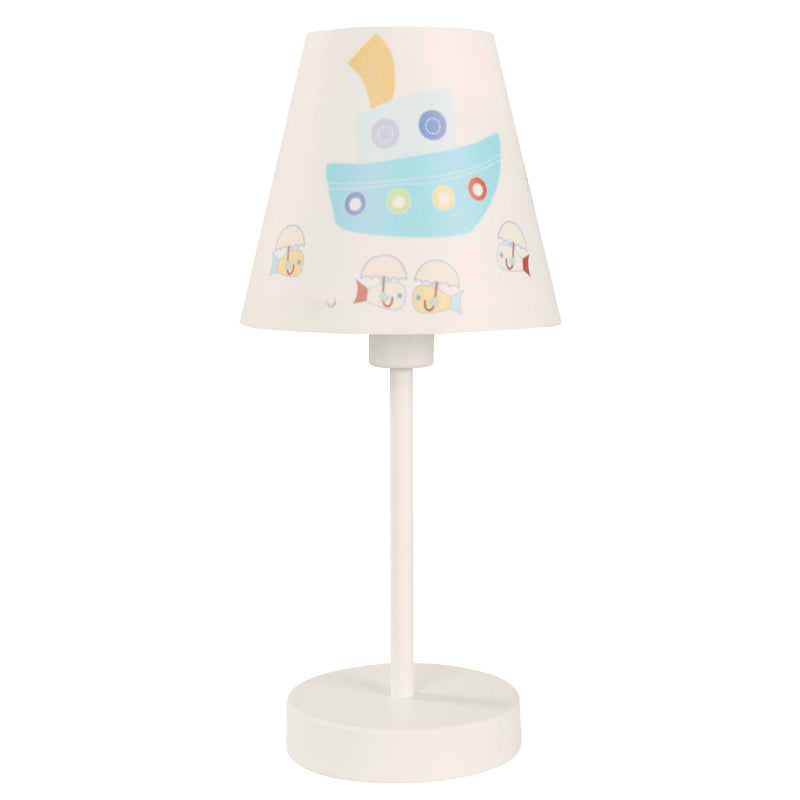 LAMP. DE MESA BLANCO Y MULTICOLOR KIDDY 1L E14 9W