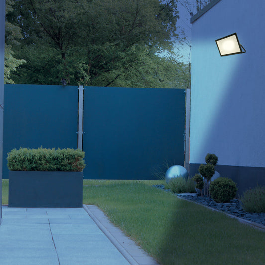 Lámpara Led Exterior Reflectora Negro 1L 200W 100-265V 6000K