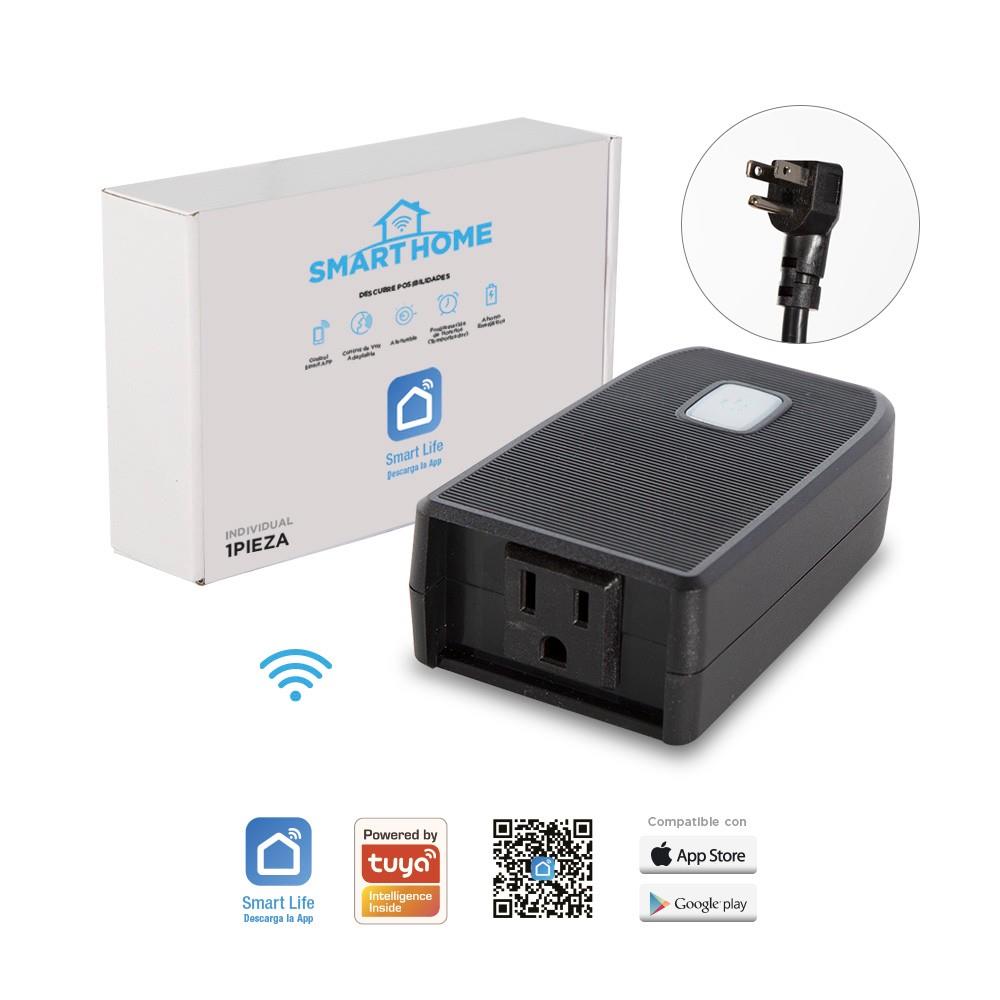 ENCHUFE INTELIGENTE NEGRO 120V