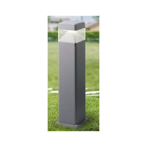LAMP. EXT. POSTE ESTER 800 GRIS 1L GX53 7W