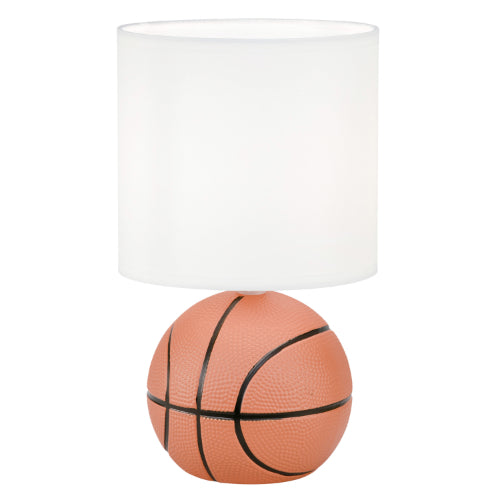 LAMP. MESA NARANJA Y NEGRO 1L E14 40W