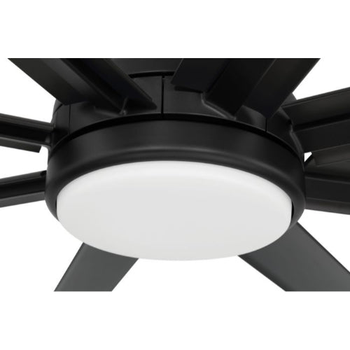 VENTILADOR LED DE TECHO NEGRO WIFI DC 65" 20W 120V 3000K