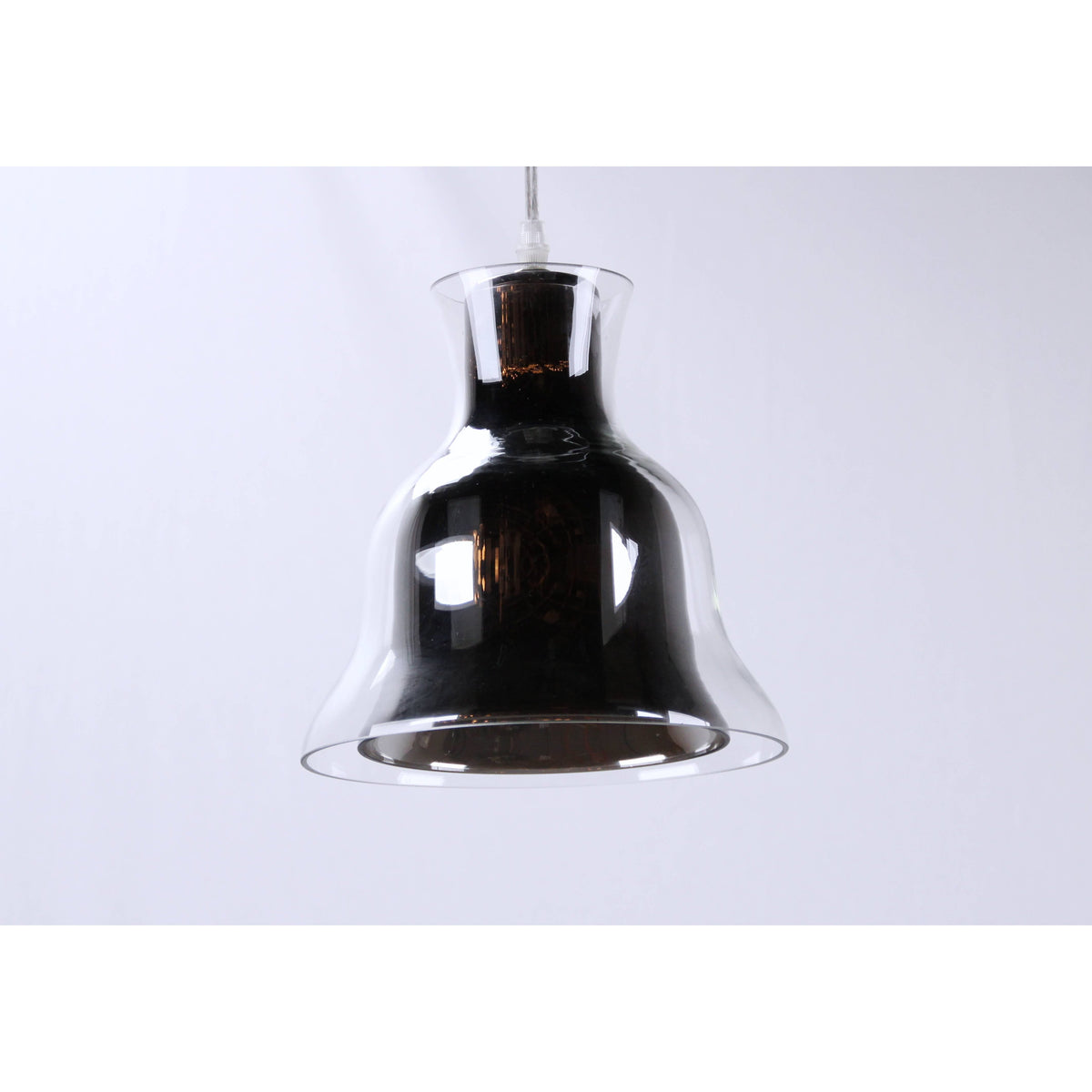 LAMP. COLGANTE NÍQUEL SATINADO 1L E27 60W