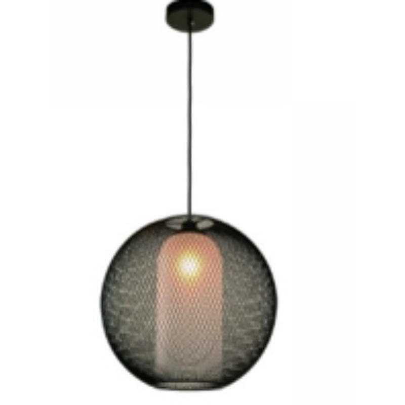 LAMP. COLGANTE NEGRO 1L E27 60W