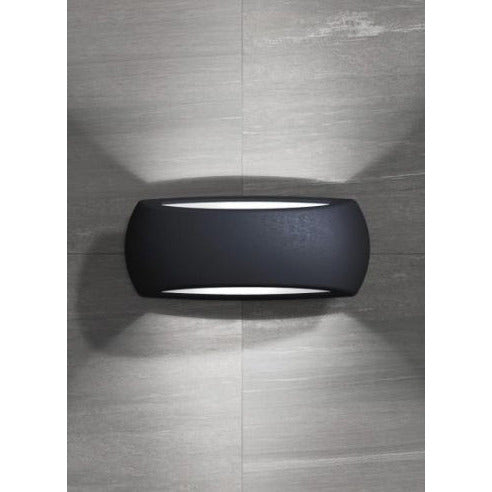 LAMP. EXT. PARED FRANCY NEGRO 1L E27 6W