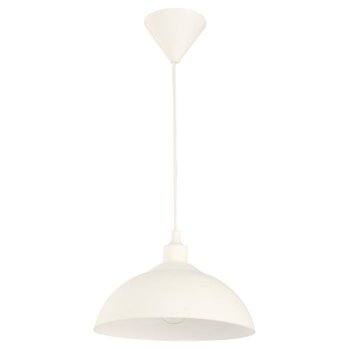 LAMP. COLGANTE BLANCO 1L E27 10W