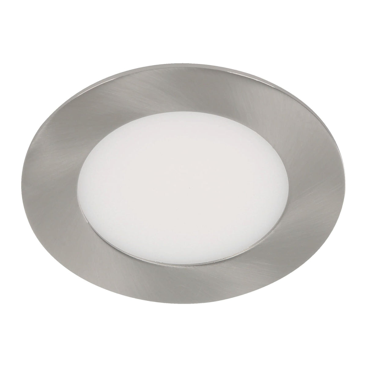 LAMP. LED TECHO NIQUEL SATINADO 1L 6W 100-240V 6000K