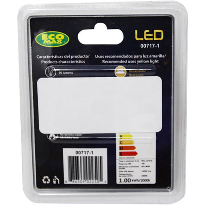 BOMBILLO LED JC G4 1W 12V 3000K