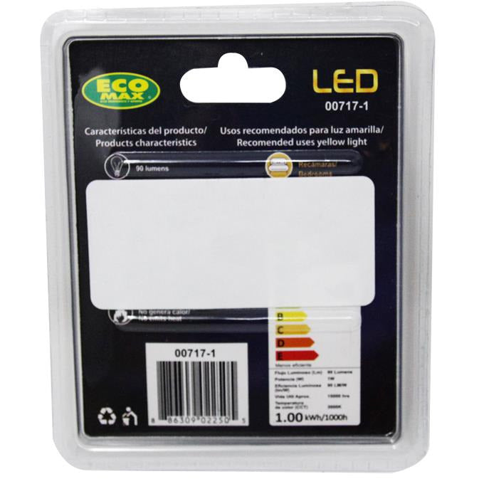 BOMBILLO LED JC G4 1W 12V 3000K