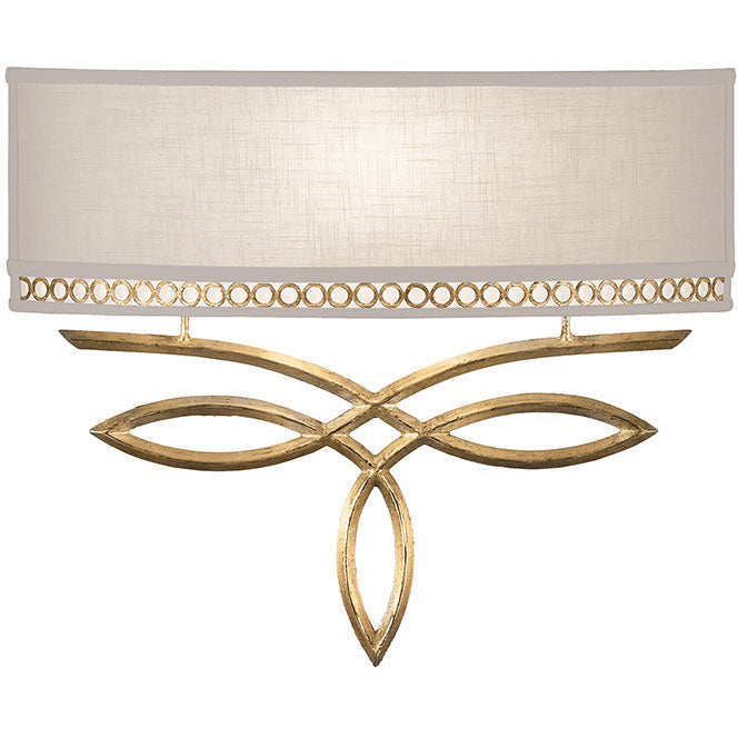 LAMP. PARED ALLEGRETTO DORADO 15" 1L E12 60W