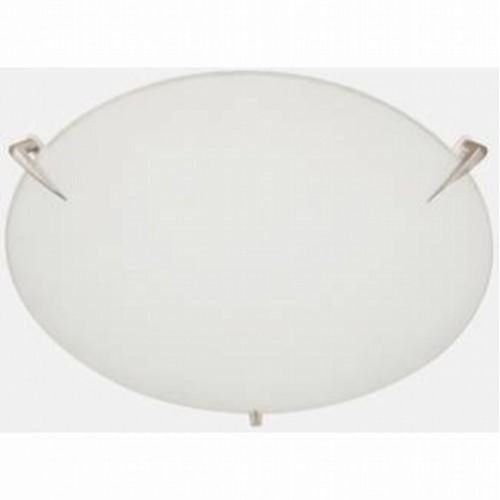 LAMP. TECHO NÍQUEL SATINADO 1L E27 60W