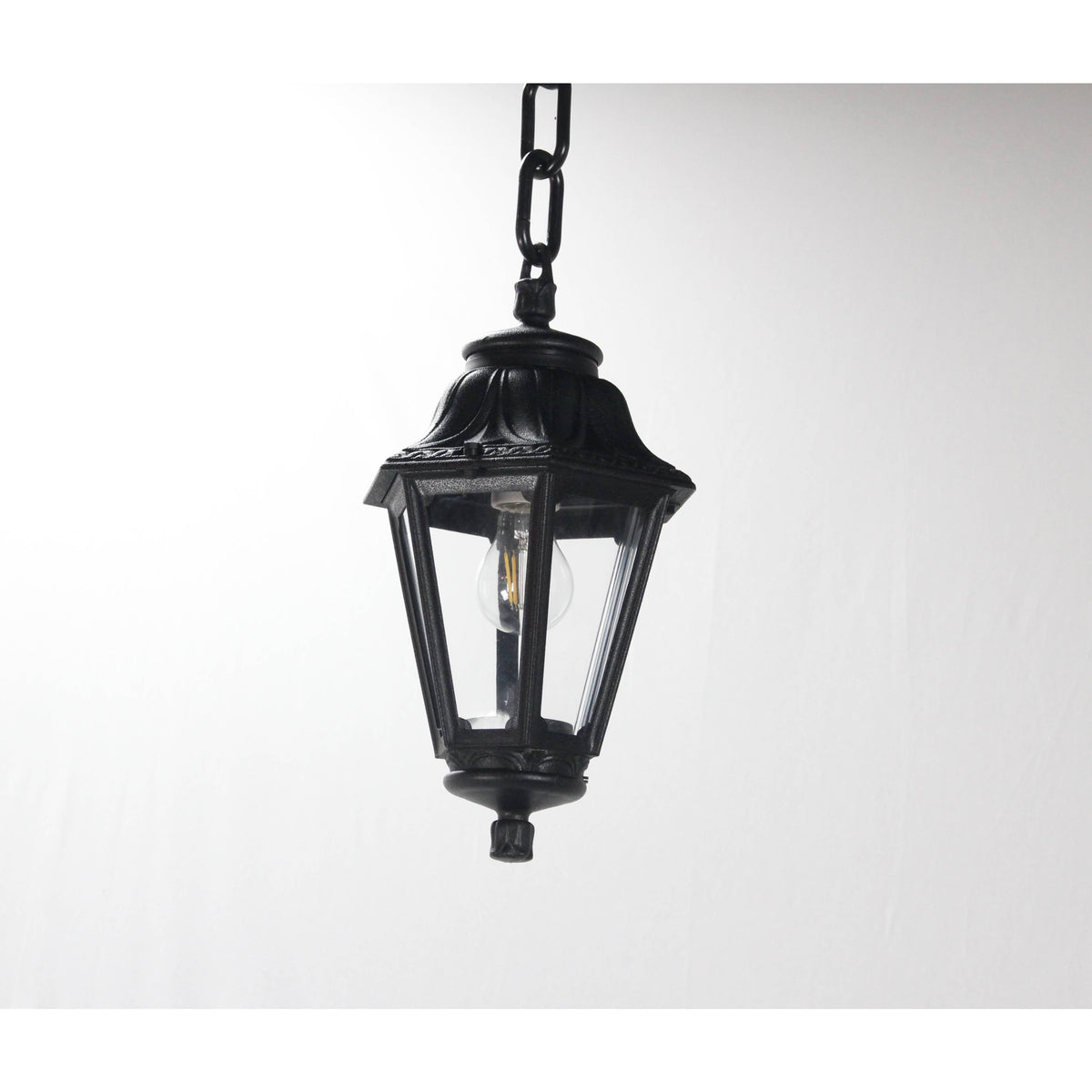 LAMP. EXT. COLGANTE SICHEM/ANNA NEGRO 1L E27 12W