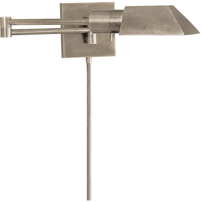 LAMP. PARED BRASO AJUSTABLE COLOR ANTIQUE 1L E26 40W