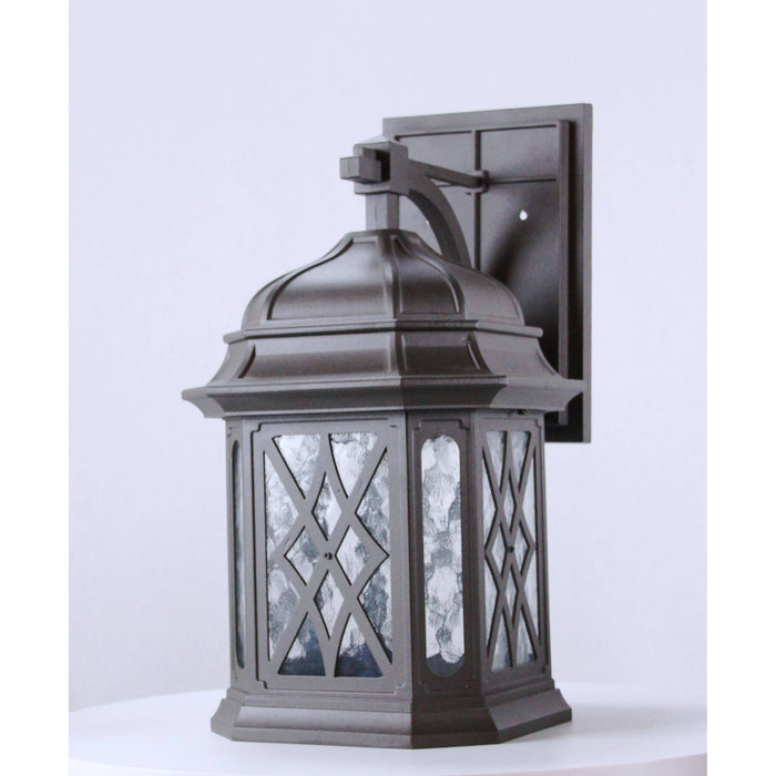LAMP. EXT. PARED CHOCOLATE 1L E27 60W