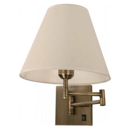 LAMP. PARED BRONCE ANTIGUO 1L E27 60W