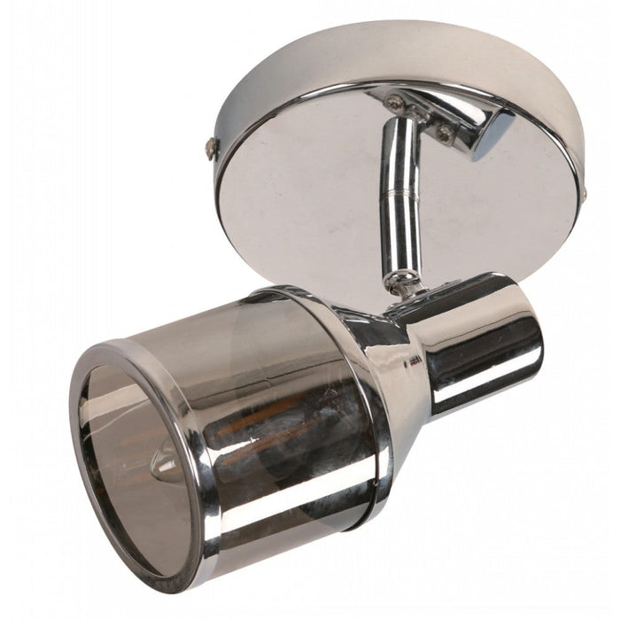 LAMP. TECHO REFLECTORA CROMO 1L E14 40W