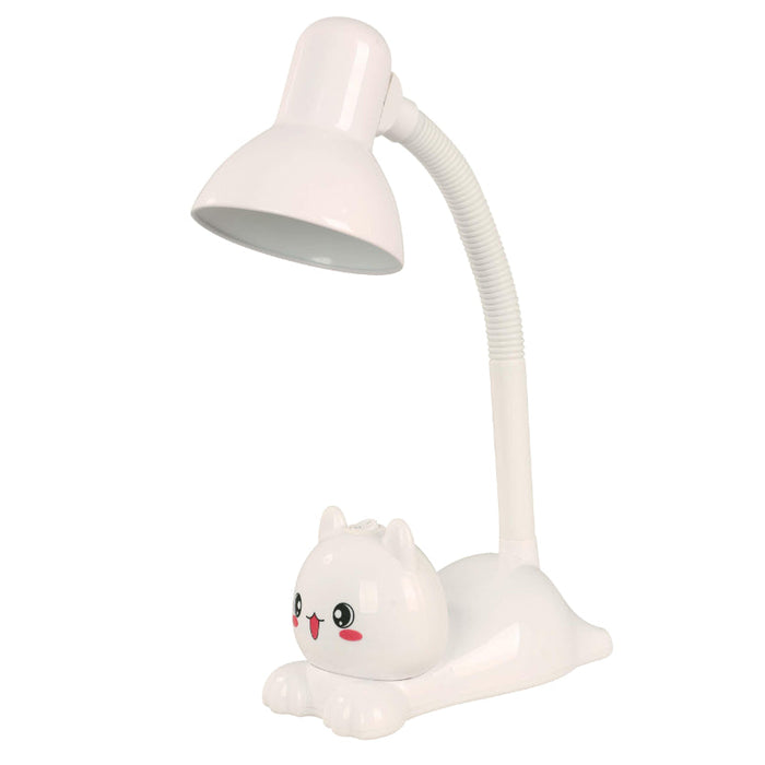 LAMP. ESCRITORIO BLANCO 1L E27 10W