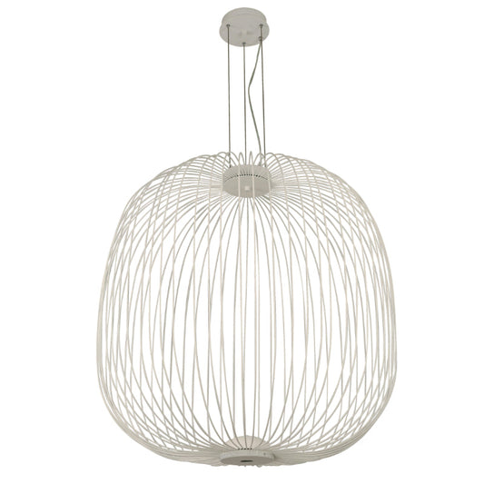 LAMP. COLGANTE BLANCO 1L GU10 50W
