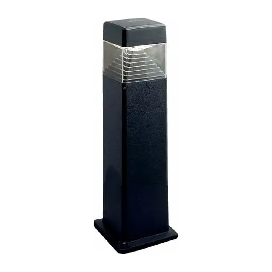 LAMP. EXT. POSTE ESTER 500 NEGRO 1L GX53 10W