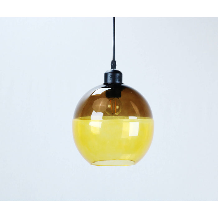 Lámpara Colgante Negro 1L E27 60W
