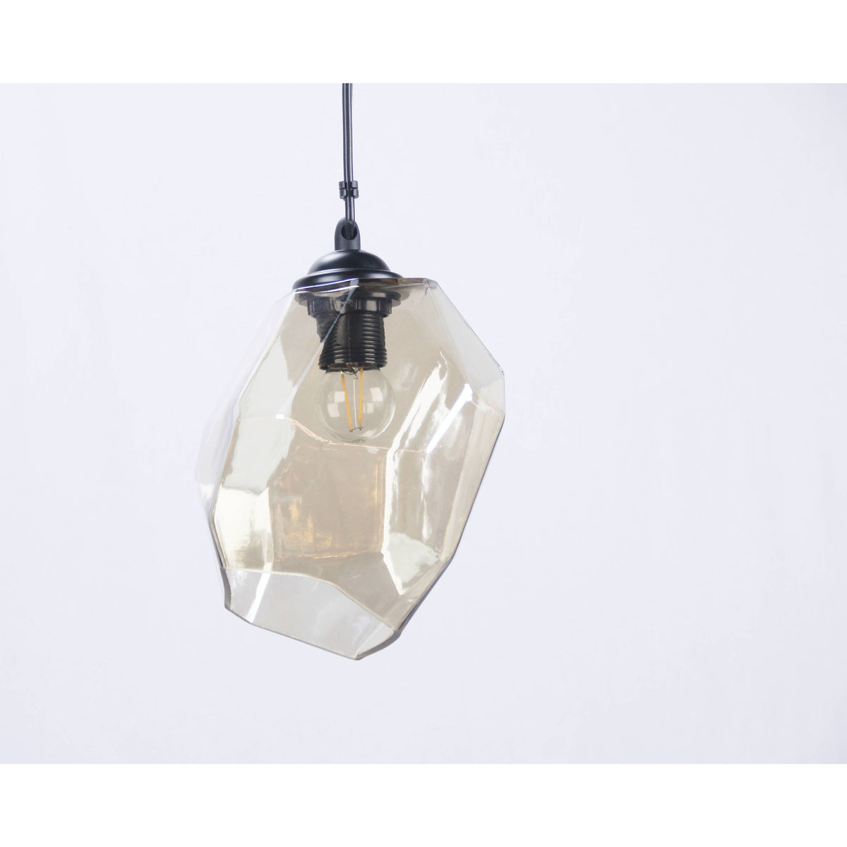Lámpara Colgante Negro 1L E27 40W