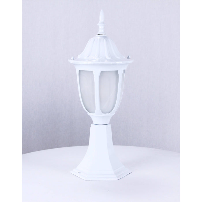 LAMP. EXT. POSTE BLANCO 1L E27 60W