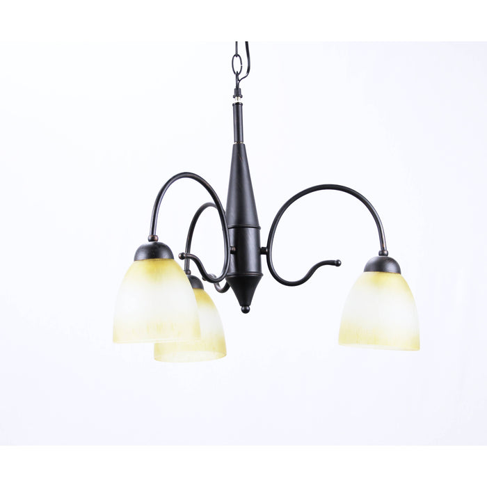 LAMP. TECHO NEGRO 3L E27 60W