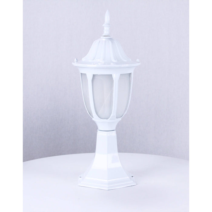 LAMP. EXT. POSTE BLANCO 1L E27 60W