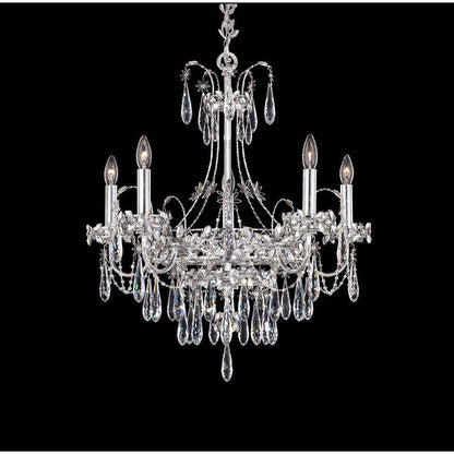LAMP. COLGANTE CRISTAL EKATERINA 5L E12 60W