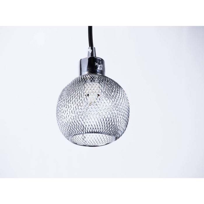 LAMP. COLGANTE CROMO 1L 40W 120V 40W (B/I)