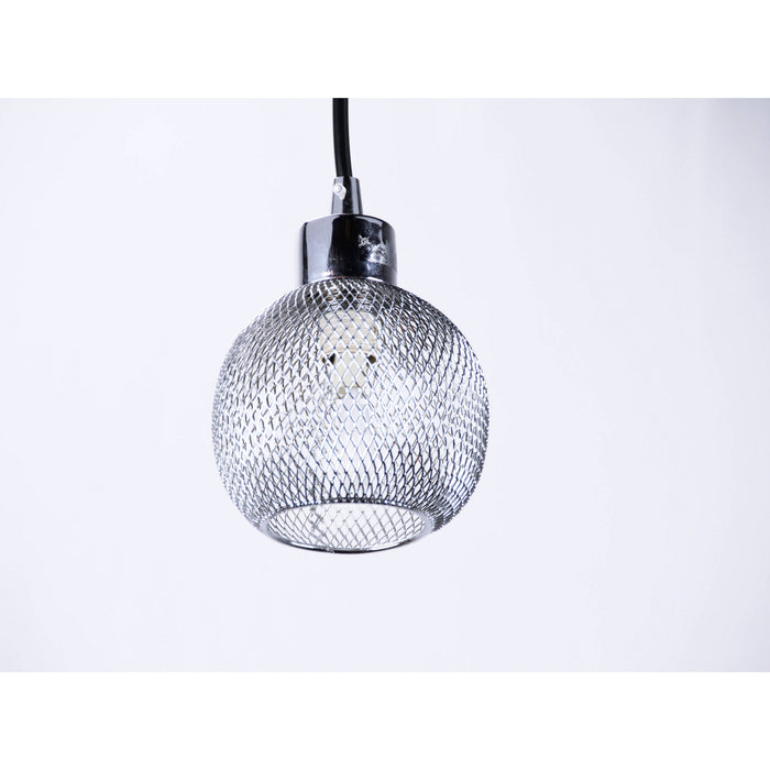 LAMP. COLGANTE CROMO 1L 40W 120V 40W (B/I)