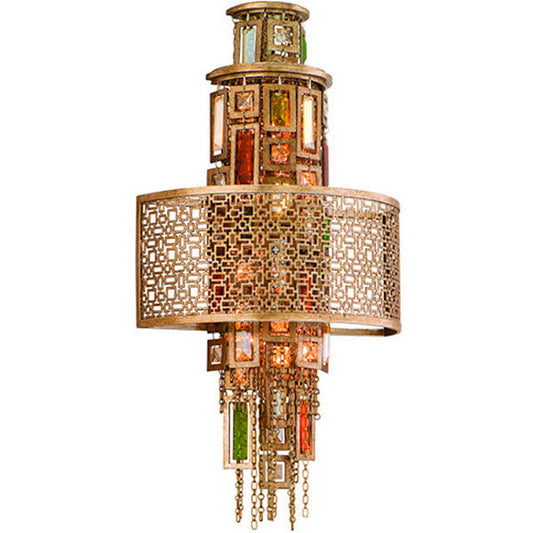 LAMP. APLIQUE RIVIERA BRONCE 2L E12 60W