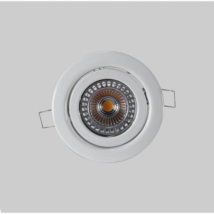 LAMP. LED TECHO BLANCO GU10 5W 100-277V 5000K (BOMBILLO LED INCLUIDO)